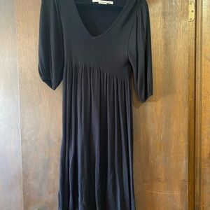 Max Studio, Black Dress, Small, Long Sleeve